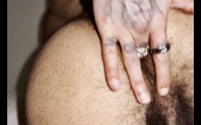 Damien Custo studio: Damien Custo с волосатой задницей удивительного мужчины-соло