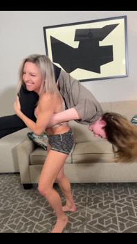 Lifting and Spanking London Evans After My Shoot