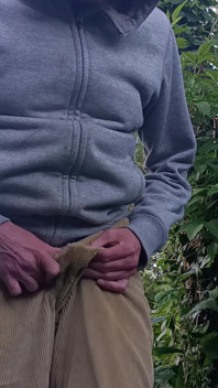 Pissing Pants, Wanking in the Woods Wearing Cords - Rockard Stepdaddy