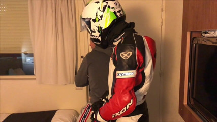 HUMLIATION AND SPANKING PORN: Humiliation at the hotel with fetish outfits biker