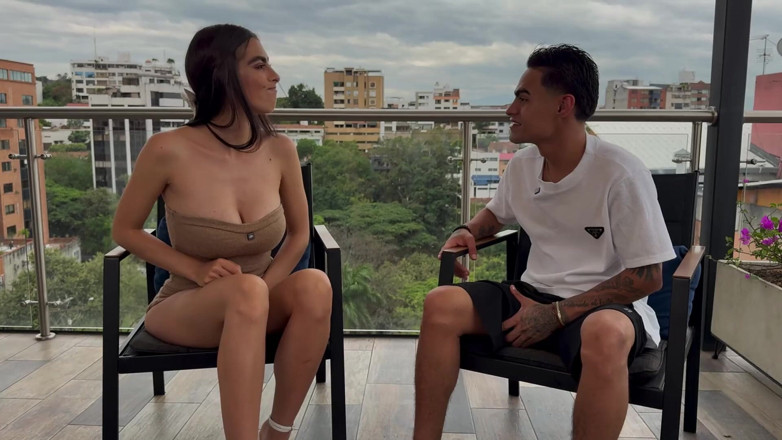 Alicia Trece: Dünne latina mit dicken titten wird im geheimen vom großen...