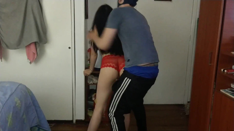 Jopy sex: Skutečný amatérský dex sexy se sexy nevlastní sestrou ve spodním...