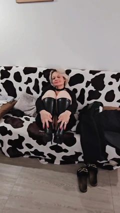 Neuer stiefel, neue dessous