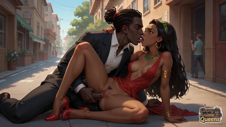 Ebony Anime Queens: XXX hebat dengan si jalang eboni gila dan kemahiran xxx...