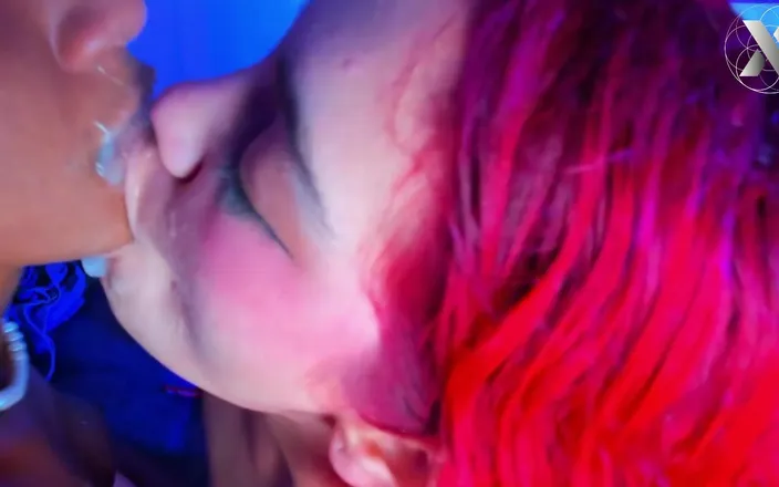 Squirt rain: Lesbian Couple Masturbate Together After English Classes