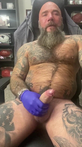 MasculineJason - Jason Collins: Jason Collins surgical glove masturbation!