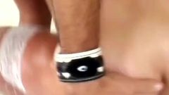The two cocks of Lauro and Mike inserted together in the pussy and ass cause the screams of the sexy Chloe