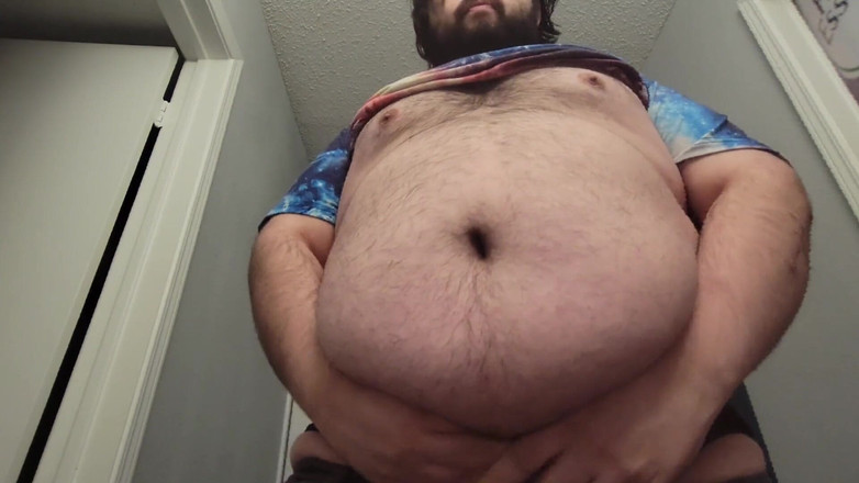 Chunky Belly Boy: Ventre, nombril, tétons, POV