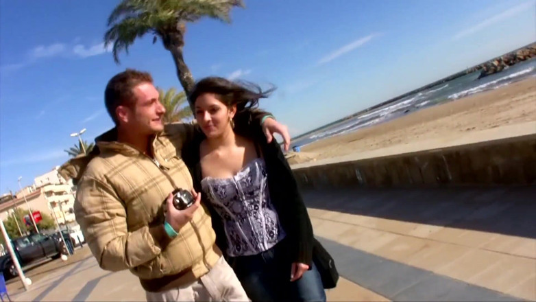 CBD Media: Cute petite Latina teen gets picked up for anal sex