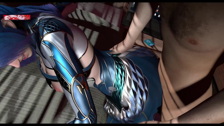 X Hentai: Skönhet neural gudinna i thicc form - 3D animation hentai