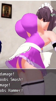 Flicka slår hero maids 2 (boko877)