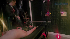 Strict Senz: 여주인에 의해 랙에 뻗은 창녀를 간지럽히는 Stina Stone 긴 손톱 1부