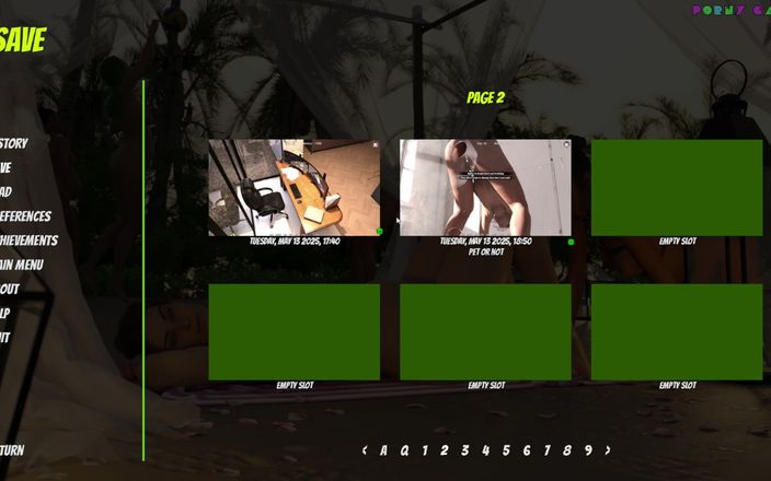 Porny Games: Lisa indagine totale! diDragoo-- - scambismo alla spa per nudisti 9