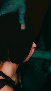 Ada Wong อยากได้ควยสัตว์ประหลาดและน้ําแตกกลายพันธุ์: ล้อเลียนชั่วร้ายในถิ่นที่อยู่
