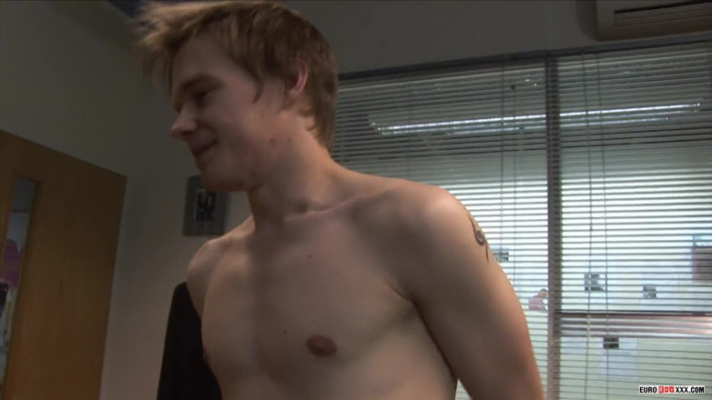 Euro boy xxx: Business Lads Charlie &amp; Luke Fuck in an Office