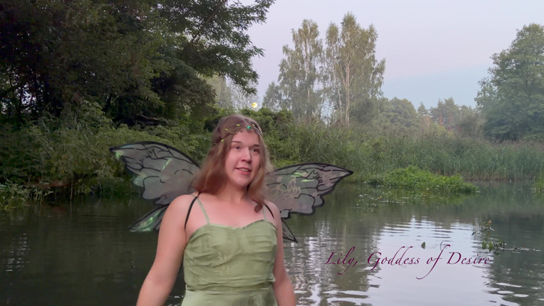 Lily, Goddess of Desire: The Water Fairy Appears and Tempts You as Darkness Falls
