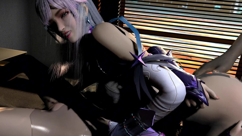 Why fuck so hard: 3D - duas puta com tesão cosplay bebê fazem sexo em...