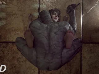 Resident Evil Girl - parte 5 animación con sonido 3D hentai - compilación