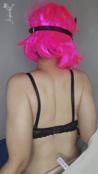 Explore My Pleasure with My Kitty Mask and Big Tits