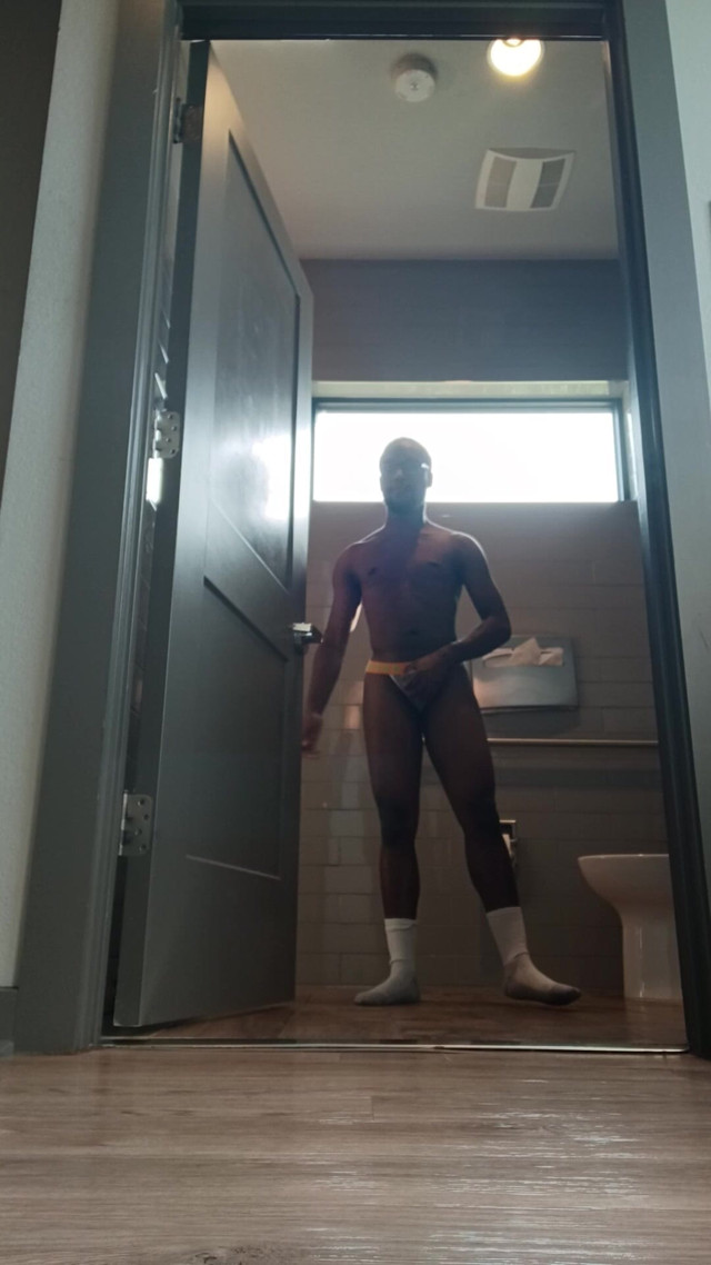 Gym Tease (The Dojo)