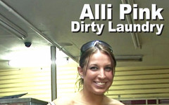 Edge Interactive Publishing: Alli Pink Strip in ランドリーマット