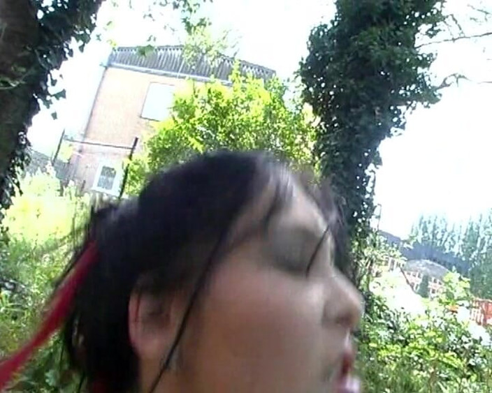 German amateur couples: Hot Redhead German Slut Fucking at the Park