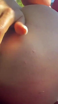 Pornstar Monika Fox Rides Naked and Squirt Masturbed Right in Convertible