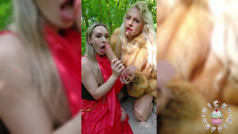 Micky Muffin Studio: Mały Czerwony Kapturek i Zły Wilk!