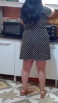 Movie Scene Between Pots and Pans Fucking in the Kitchen
