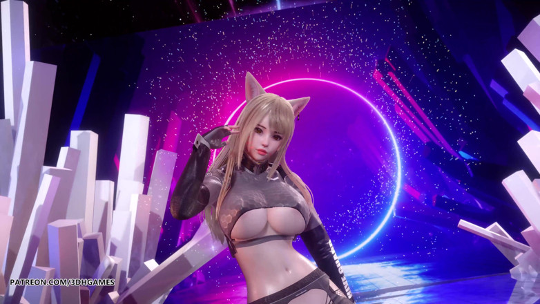 3D-Hentai Games: [MMD] (G)I-DLE - Dans fierbinte tomboy de striptease Ahri Akali Evelynn Kaisa...