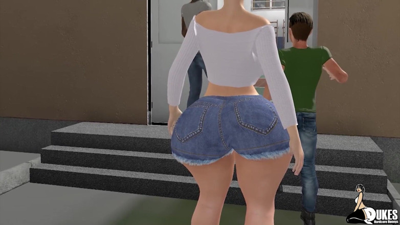 Dukes Hardcore Honeys: Sexy bílé ženy jsou ošukané velkým černým pérem