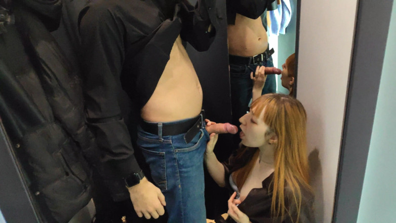 Super Jopka: Fuimos a elegir su ropa y ella se puso cachonda...