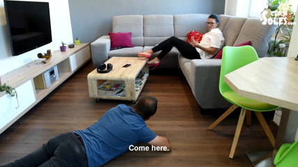 Czech Soles - foot fetish content: Suami yang lagi selingkuh dihukum dengan kaki