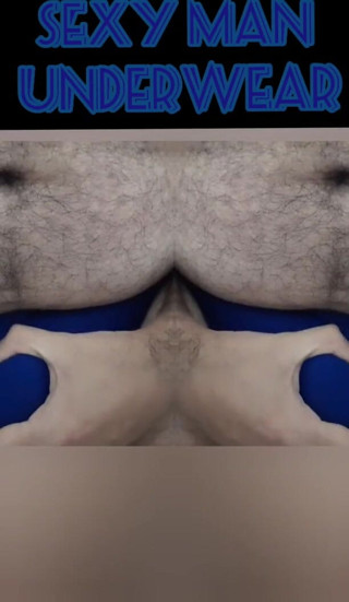 Davidandrexxx: Fio dental azul sexy