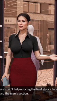Szepty Desire 28 Zrobiło się gorąco w butiku z Sarą i Louisem