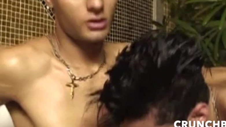Fucked bareback for the first time: Sexy Straigth Latin Oboy Fucked by Hisf Riend Gay