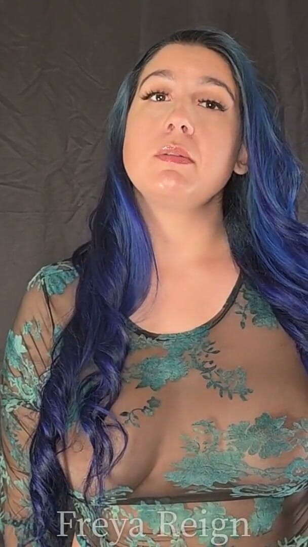 Freya Reign: Cuffie in sperma a letto con Lei: Rischioso sussurrato ISTRUZIONI...