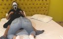 A couple of pleasure: Ghostface reçoit une pipe gratuite pour Halloween