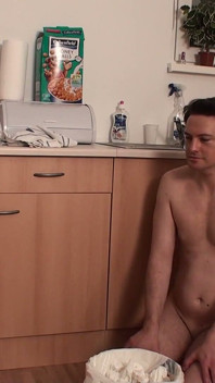 Dominanter handjob 14 und hände gefesselt