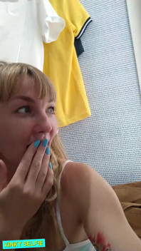 Kinky Selfie - Shopping Cum Swallow in Fitting Room