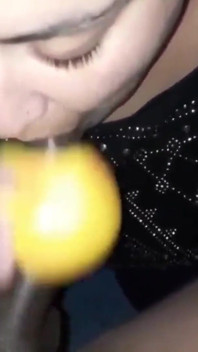 Bbbwbootyful gibt BBC Nata4sex blowjob mit grapefruit