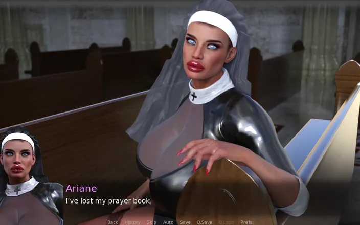 PornGameHunter: Complete Gameplay - Busty Naughty Nuns