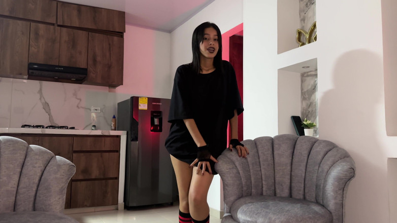 Esperancita: POV Fucked My Weird Big-tits Goth Friend for the First...