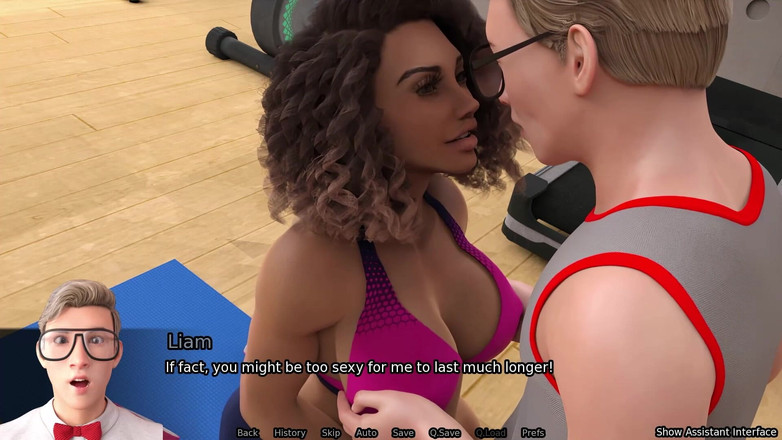 Studio-77: Sexbot Steph Route # 1 Jogo pornô animado - raça mista gostosa masturba...