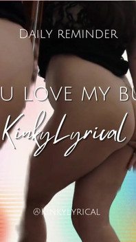 Kıçımı sevdiğine dair günlük hatırlatıcın