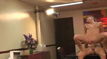 CBD Media: Huge tit hot PAWG sexy blonde office assistant gets fucked...