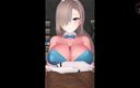 Velvixian: Asuna - peitos enormes fodendo da bunny girl