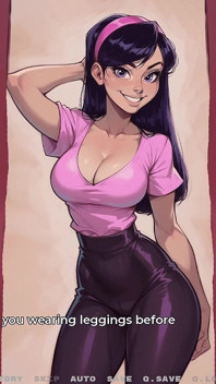Minha nova namorada - Violet adora se mostrar para meus amigos