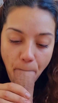 Beautiful and Model Argentinian Penis Sucking