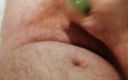 TheUKHairyBear: ब्रिटिश बालों वाली जिंजर डैडी बेयर वांक स्लीव के साथ हस्तमैथुन कर रहे हैं
